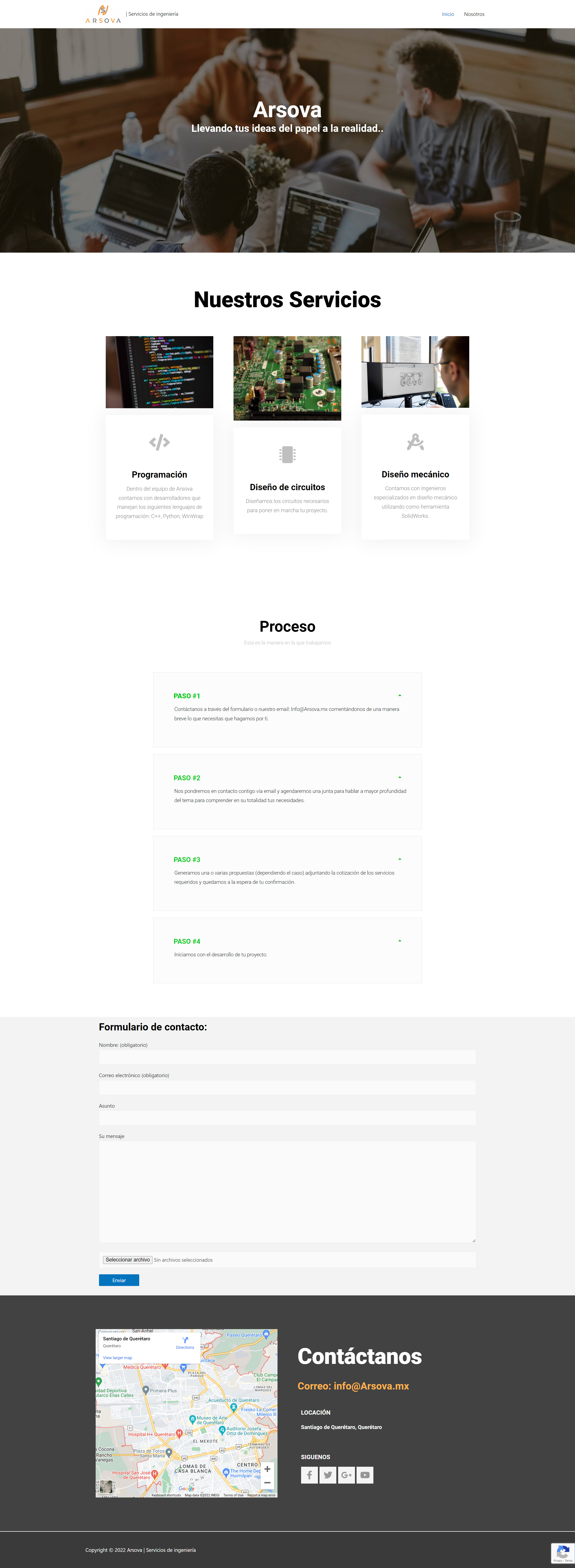 Sitio web v1.0